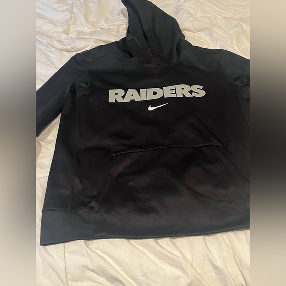 Nike boys Raiders black sweatshirt size xl - Picture 2 of 3